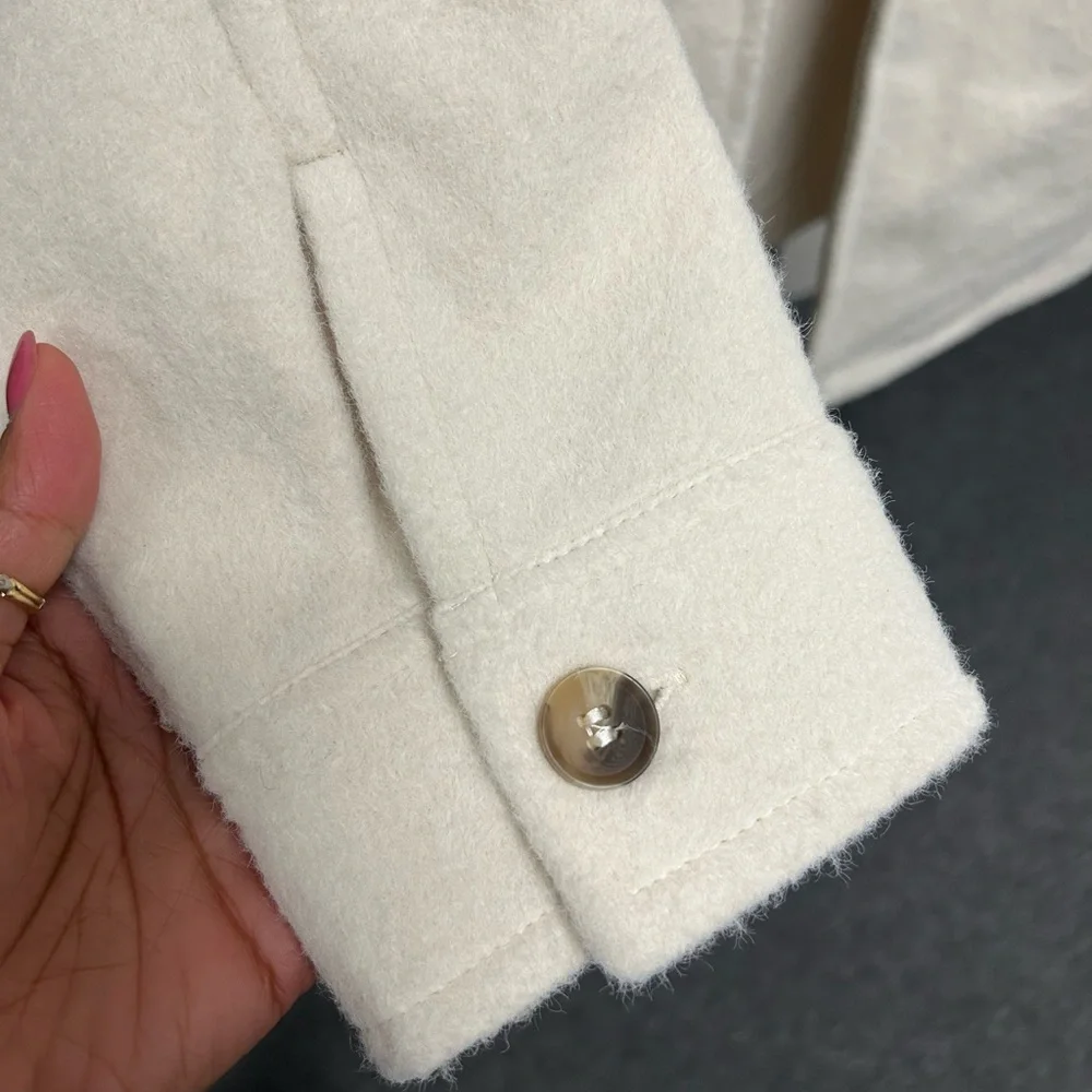 Joie Cream Wool Jacket - Picture 5 of 11